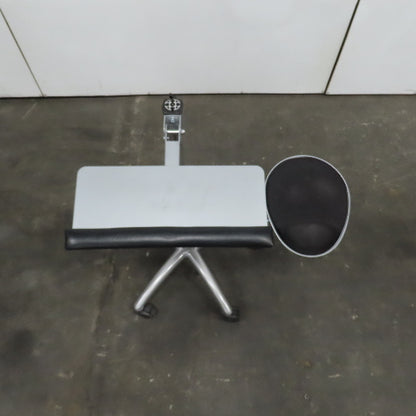 Portable Free Standing Computer Keyboard& Mouse Pedestal Stand Adjustable Height