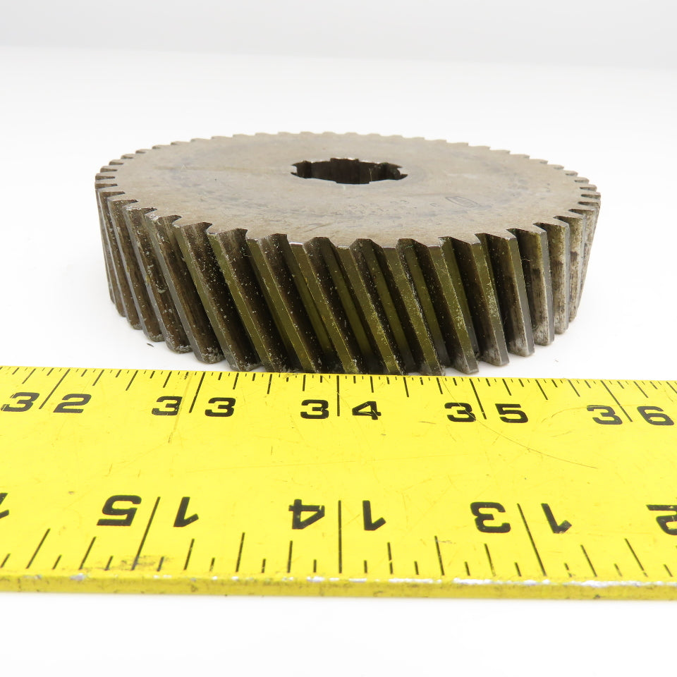 Namco 4.96" OD x 1-1/8" Left Hand Helical Gear 20°PA 1-1/4" Spline Shaft 48T