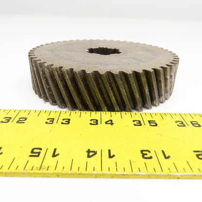 Namco 4.96" OD x 1-1/8" Left Hand Helical Gear 20°PA 1-1/4" Spline Shaft 48T