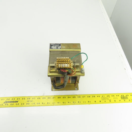 Cerutti Type PB 0.620kVA Single Phase Transformer HV 480 LV 18/30 60HZ