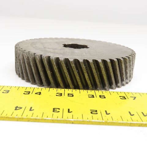 5.16" OD x 1-1/8" Left Hand Helical Gear 20°PA 1-1/4" Spline Shaft 50T