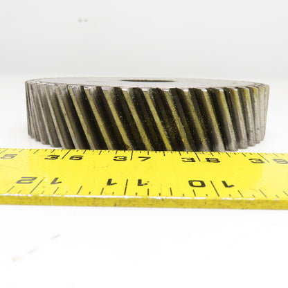 5.37" OD x 1-1/8" Left Hand Helical Gear 20°PA 1-1/4" Spline Shaft 52T
