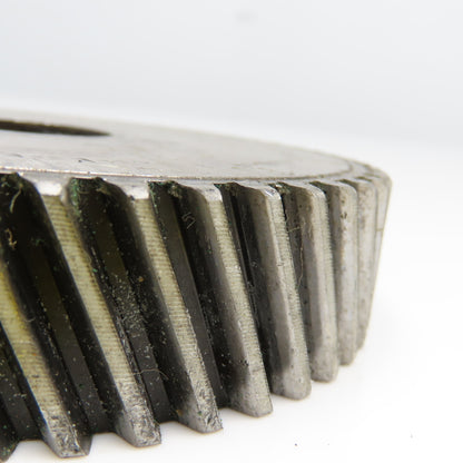 5.37" OD x 1-1/8" Left Hand Helical Gear 20°PA 1-1/4" Spline Shaft 52T