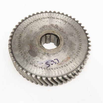 5.37" OD x 1-1/8" Left Hand Helical Gear 20°PA 1-1/4" Spline Shaft 52T