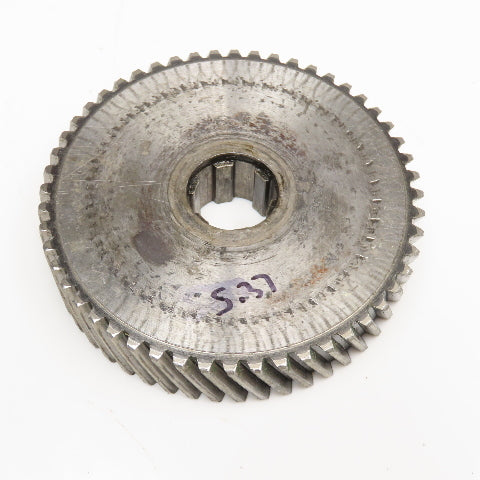 5.37" OD x 1-1/8" Left Hand Helical Gear 20°PA 1-1/4" Spline Shaft 52T