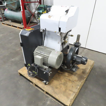 Shini SGF-2628E-GB Plastic Film Roll Feed Granulator 4.6kW 360RPM 480V 3PH