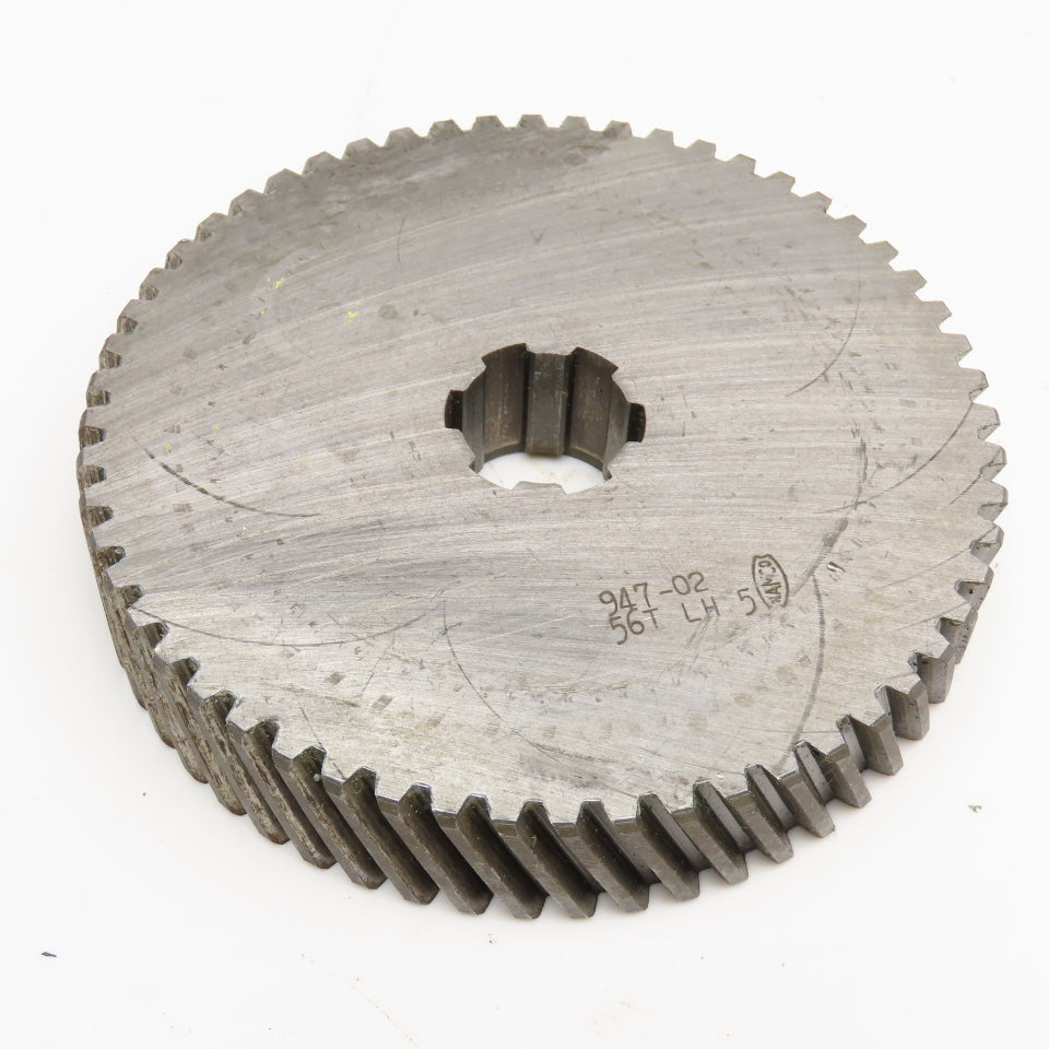Namco 5.76" OD x 1-1/8" Left Hand Helical Gear 20°PA 1-1/4" Spline Shaft 56T