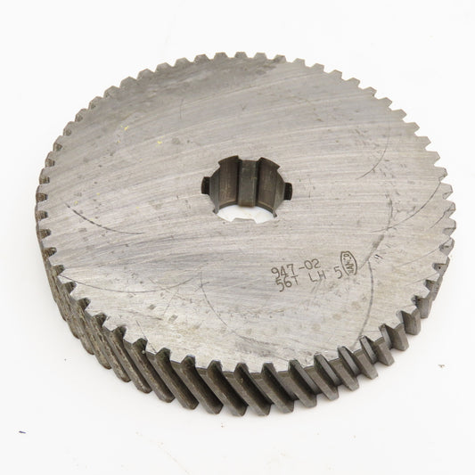 Namco 5.76" OD x 1-1/8" Left Hand Helical Gear 20°PA 1-1/4" Spline Shaft 56T