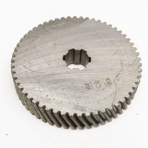 Namco 5.76" OD x 1-1/8" Left Hand Helical Gear 20°PA 1-1/4" Spline Shaft 56T
