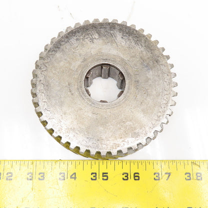 4.55" OD x 1-1/8" Left Hand Helical Gear 20°PA 1-1/4" Spline Shaft 44T