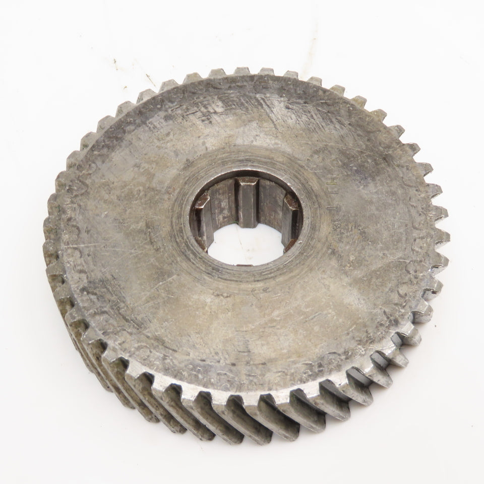 4.55" OD x 1-1/8" Left Hand Helical Gear 20°PA 1-1/4" Spline Shaft 44T