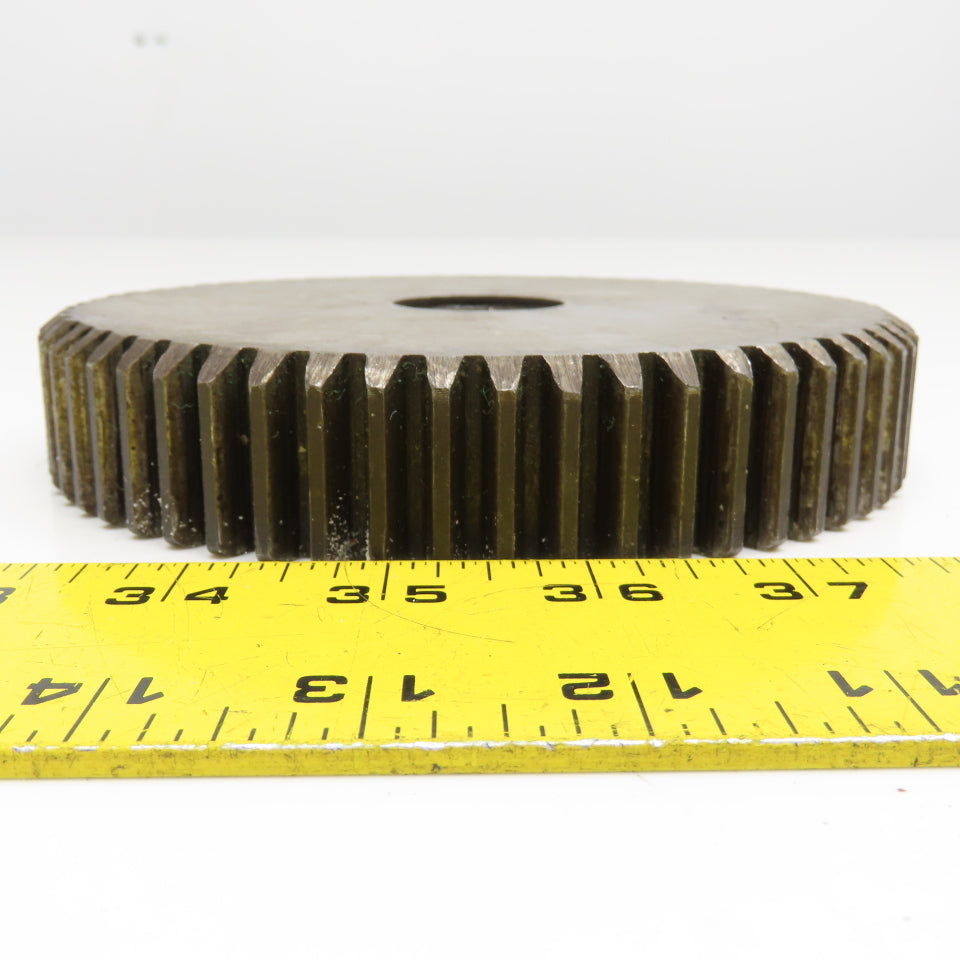 6.20" OD x 1-1/8" Spur Gear 20°PA 1-1/4" Spline Shaft 60T