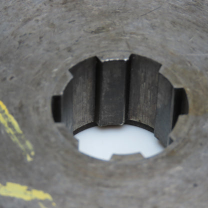 6.00" OD x 1-1/8" Spur Gear 20°PA 1-1/4" Spline Shaft 58T