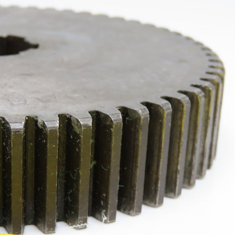6.00" OD x 1-1/8" Spur Gear 20°PA 1-1/4" Spline Shaft 58T