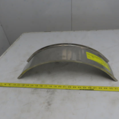 Cooper 808SS6-06-90VI12 6" Wide Stainless Steel 90° Cable Tray Cover Inside Bend