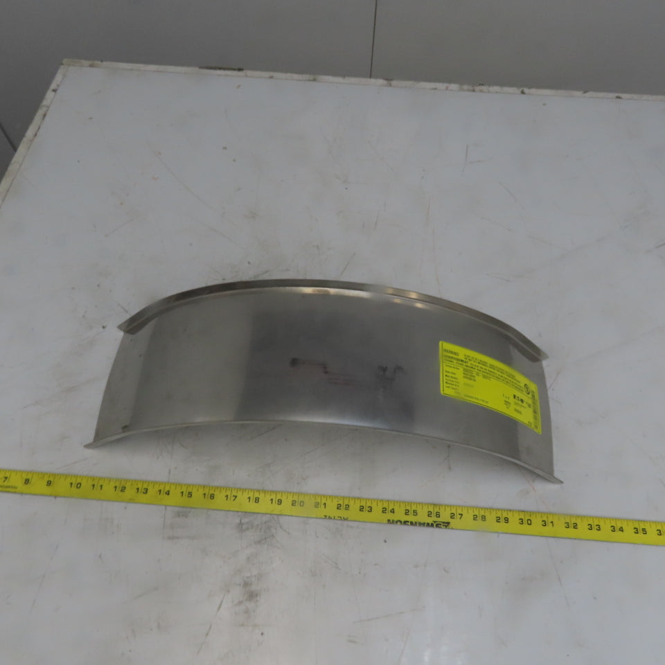 Cooper 808SS6-06-90VI12 6" Wide Stainless Steel 90° Cable Tray Cover Inside Bend