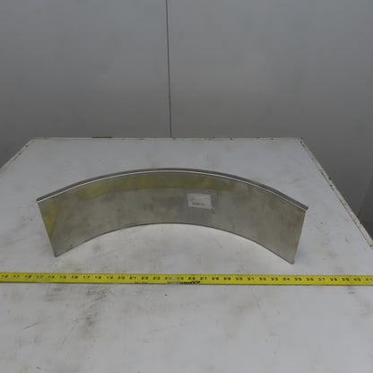 Cooper 808SS6-06-90VI12 6" Wide Stainless Steel 90° Cable Tray Cover Inside Bend