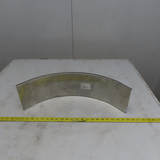 Cooper 808SS6-06-90VI12 6" Wide Stainless Steel 90° Cable Tray Cover Inside Bend