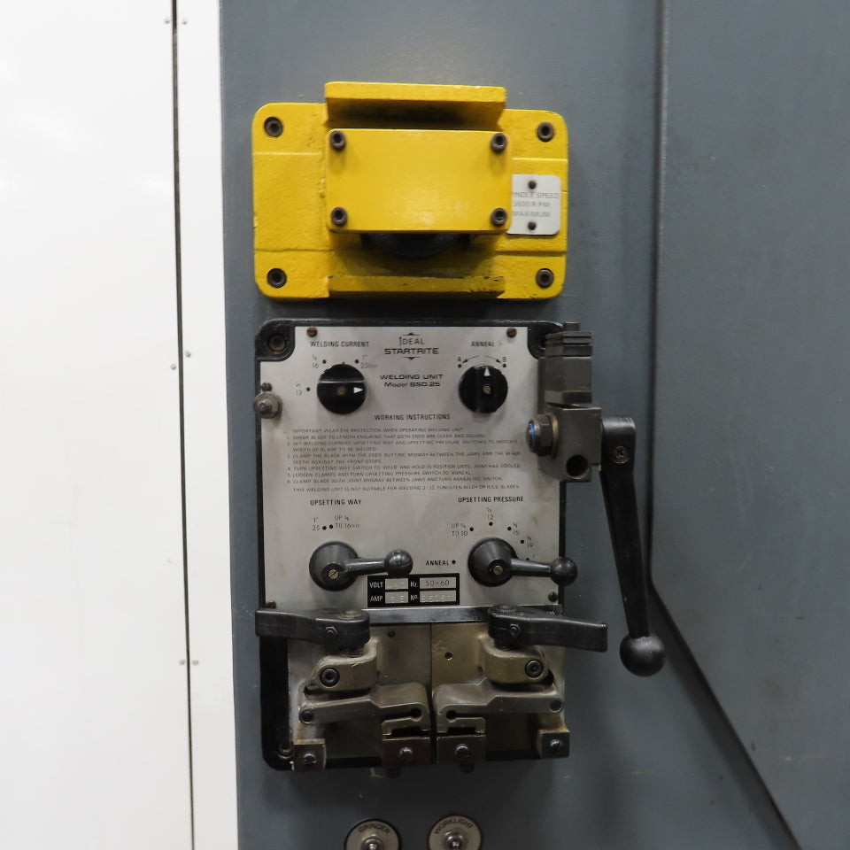 Startrite 20RWF 20" Vertical Band Saw 480V 3Ph 0-10° Bevel Blade Welder