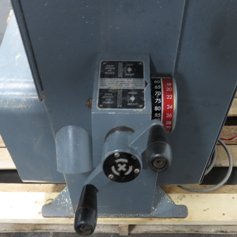 Startrite 20RWF 20" Vertical Band Saw 480V 3Ph 0-10° Bevel Blade Welder