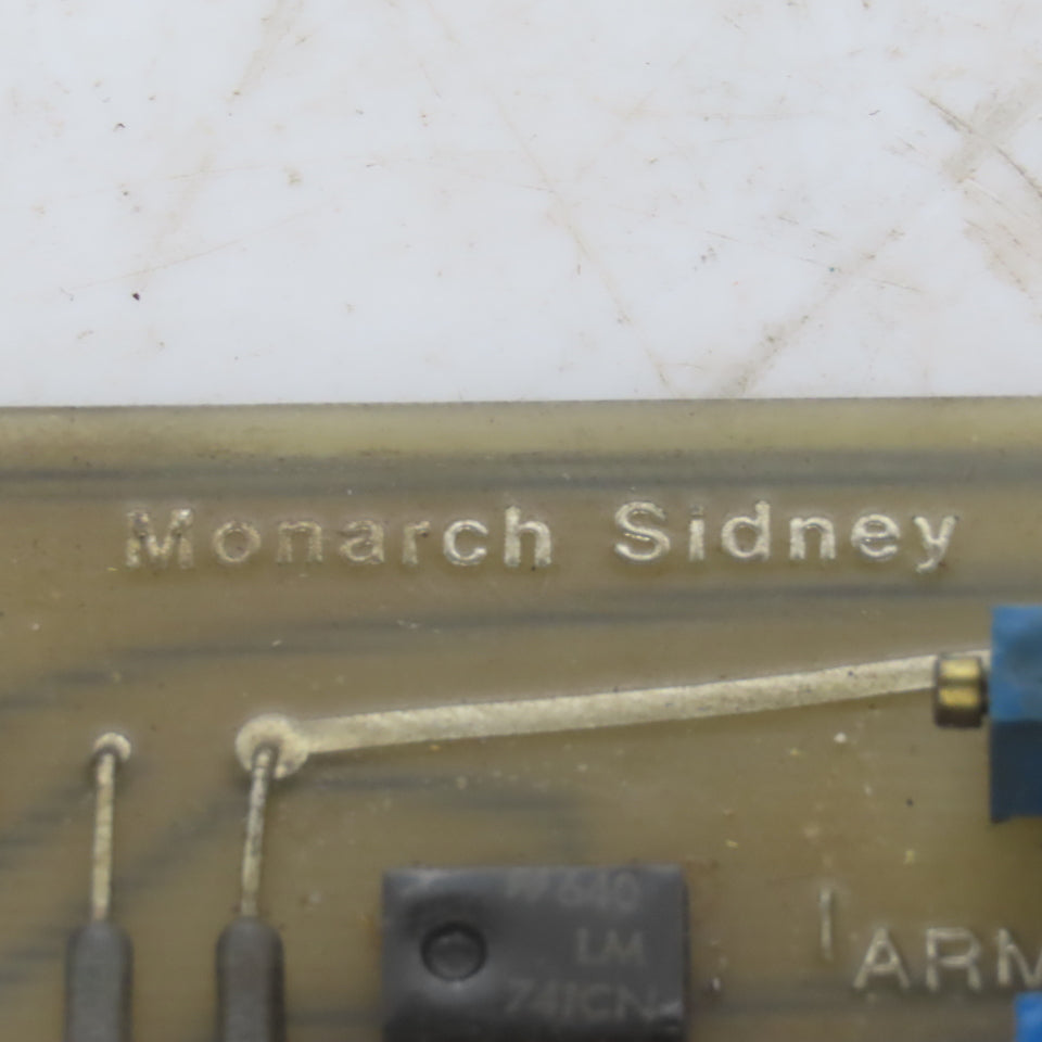 Monarch Sidney 50348 74897 Rev A Circuit Board Card PCB