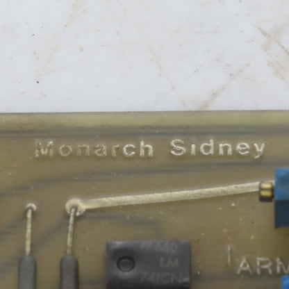 Monarch Sidney 50348 74897 Rev A Circuit Board Card PCB