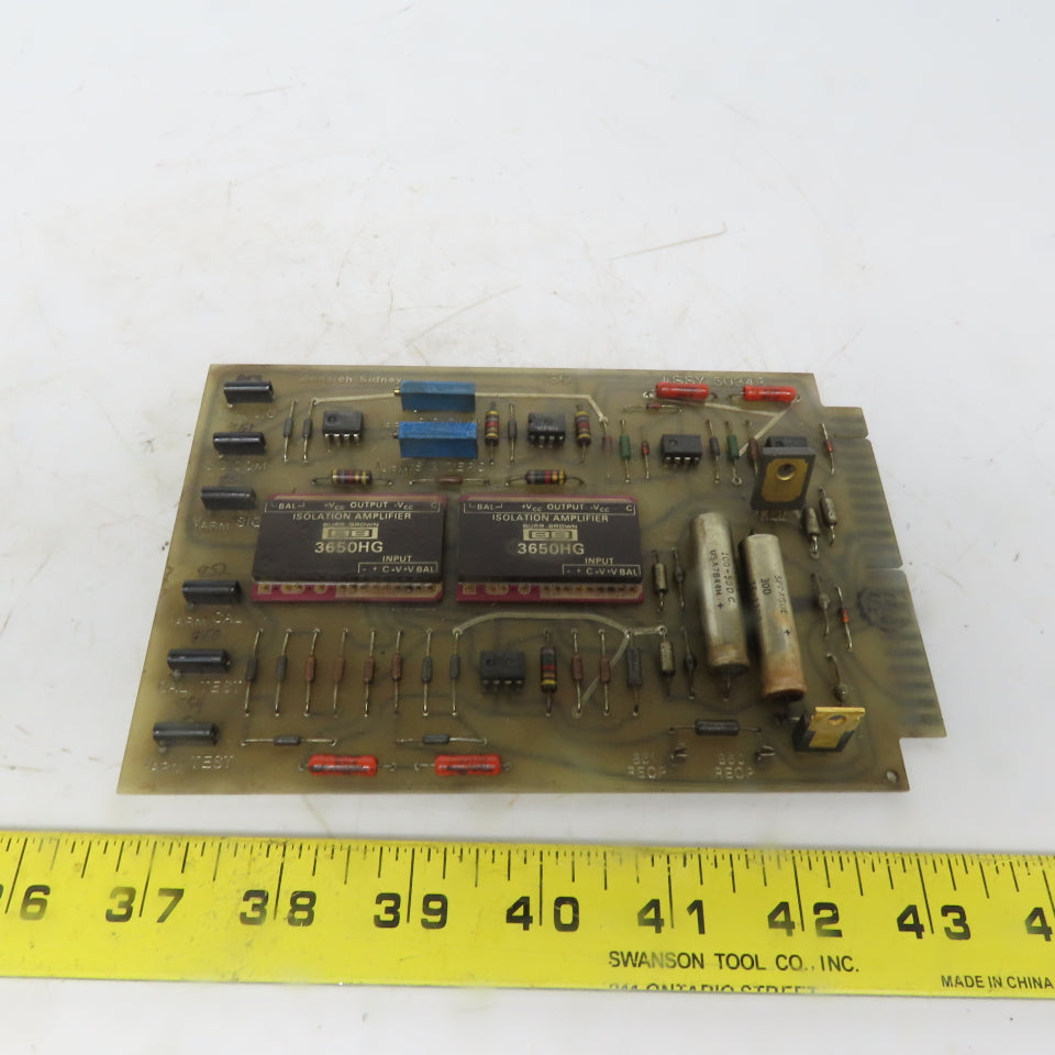 Monarch Sidney 50348 74897 Rev A Circuit Board Card PCB