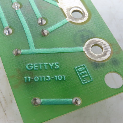 Gettys 11-0113-00 Circuit Board Card PCB