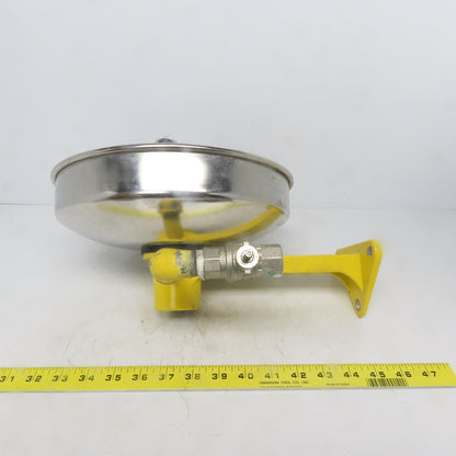 Eyewash Station Wall Mounted Stainless Steel Bowl