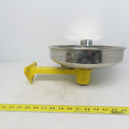 Eyewash Station Wall Mounted Stainless Steel Bowl