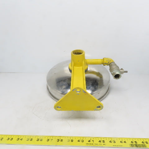 Eyewash Station Wall Mounted Stainless Steel Bowl