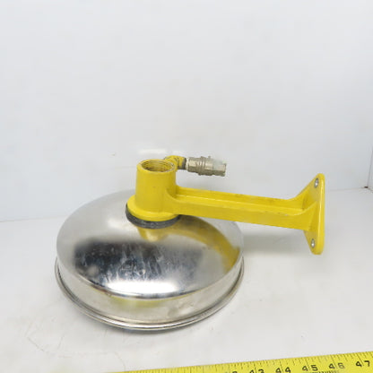 Eyewash Station Wall Mounted Stainless Steel Bowl