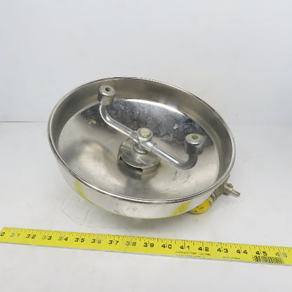 Eyewash Station Wall Mounted Stainless Steel Bowl