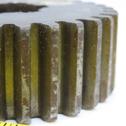 3.19" OD x 1-1/8" Spur Gear 20°PA 1-1/4" Spline Shaft 30T