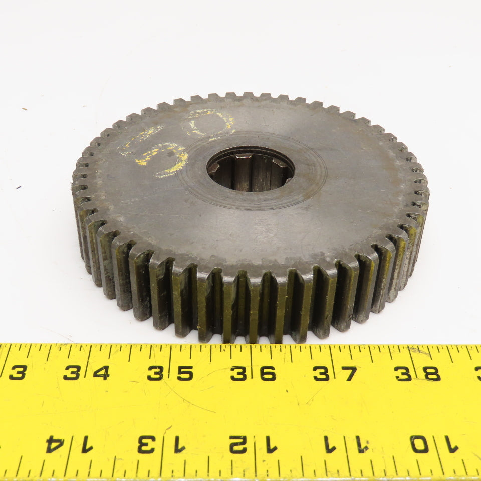 5.19" OD x 1-1/8" Spur Gear 20°PA 1-1/4" Spline Shaft 50T