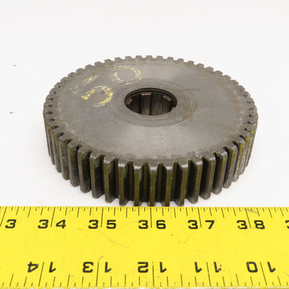 5.19" OD x 1-1/8" Spur Gear 20°PA 1-1/4" Spline Shaft 50T