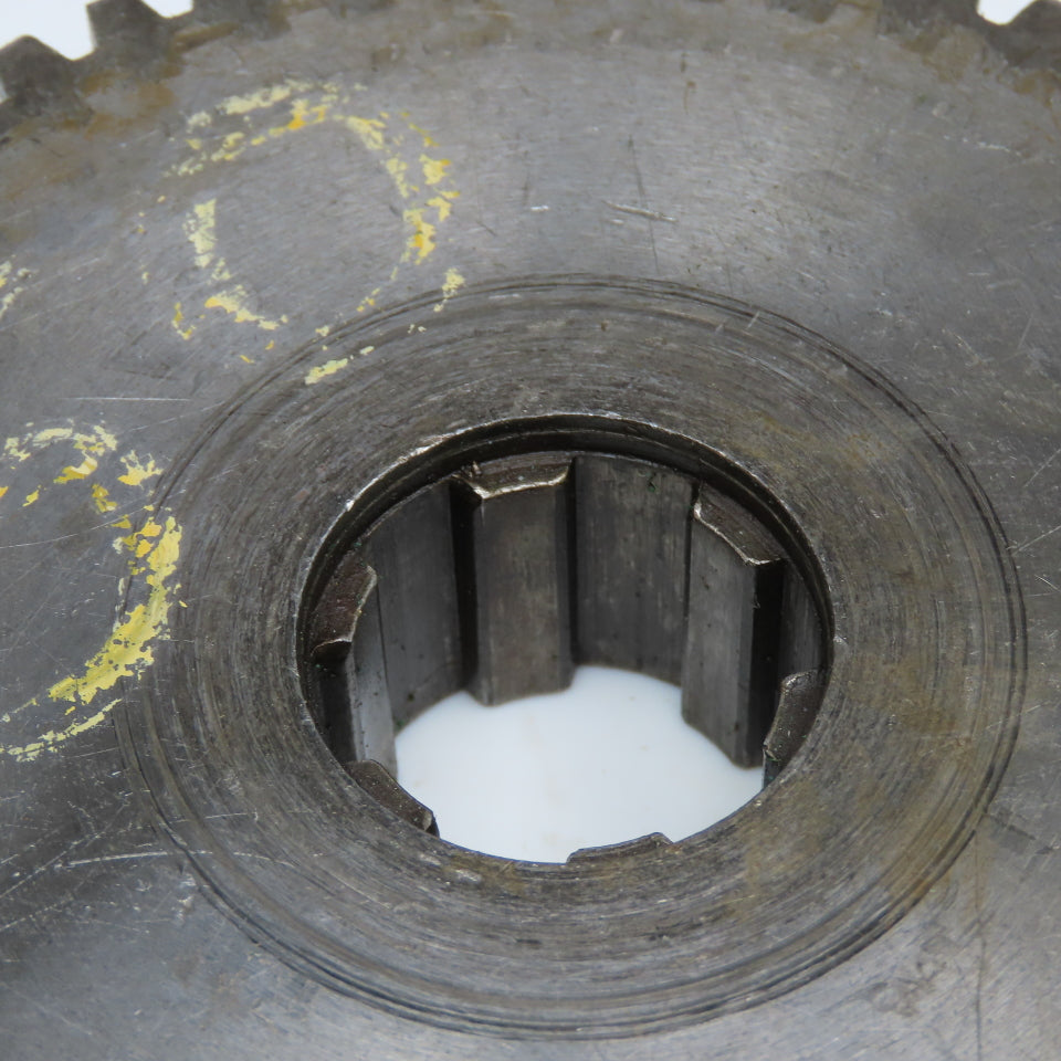 5.19" OD x 1-1/8" Spur Gear 20°PA 1-1/4" Spline Shaft 50T
