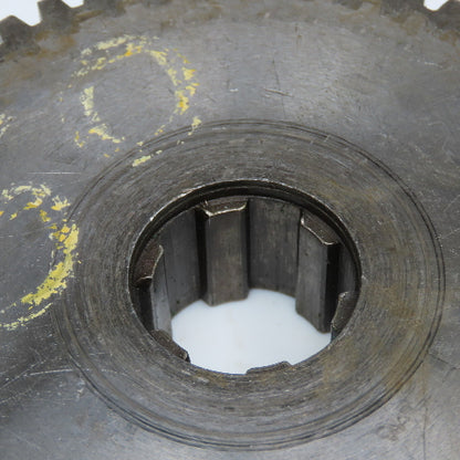 5.19" OD x 1-1/8" Spur Gear 20°PA 1-1/4" Spline Shaft 50T