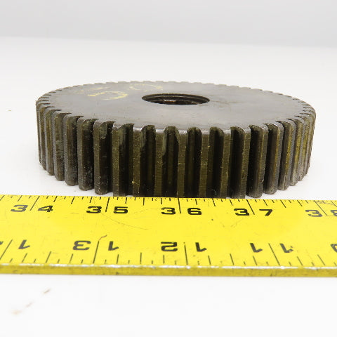 5.19" OD x 1-1/8" Spur Gear 20°PA 1-1/4" Spline Shaft 50T