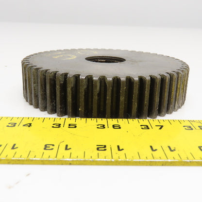 5.19" OD x 1-1/8" Spur Gear 20°PA 1-1/4" Spline Shaft 50T