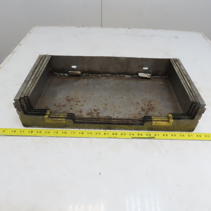 Kevekrow Telescopic Carbon Steel Machine Way Cover 10-1/2" To 30" 20-1/2" Wide