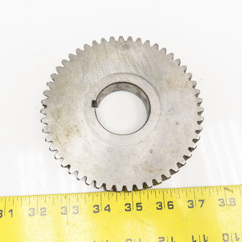 5.28" OD x .638" Right Hand Helical Drive Gear 20°PA 1.75" Keyed Bore 57T