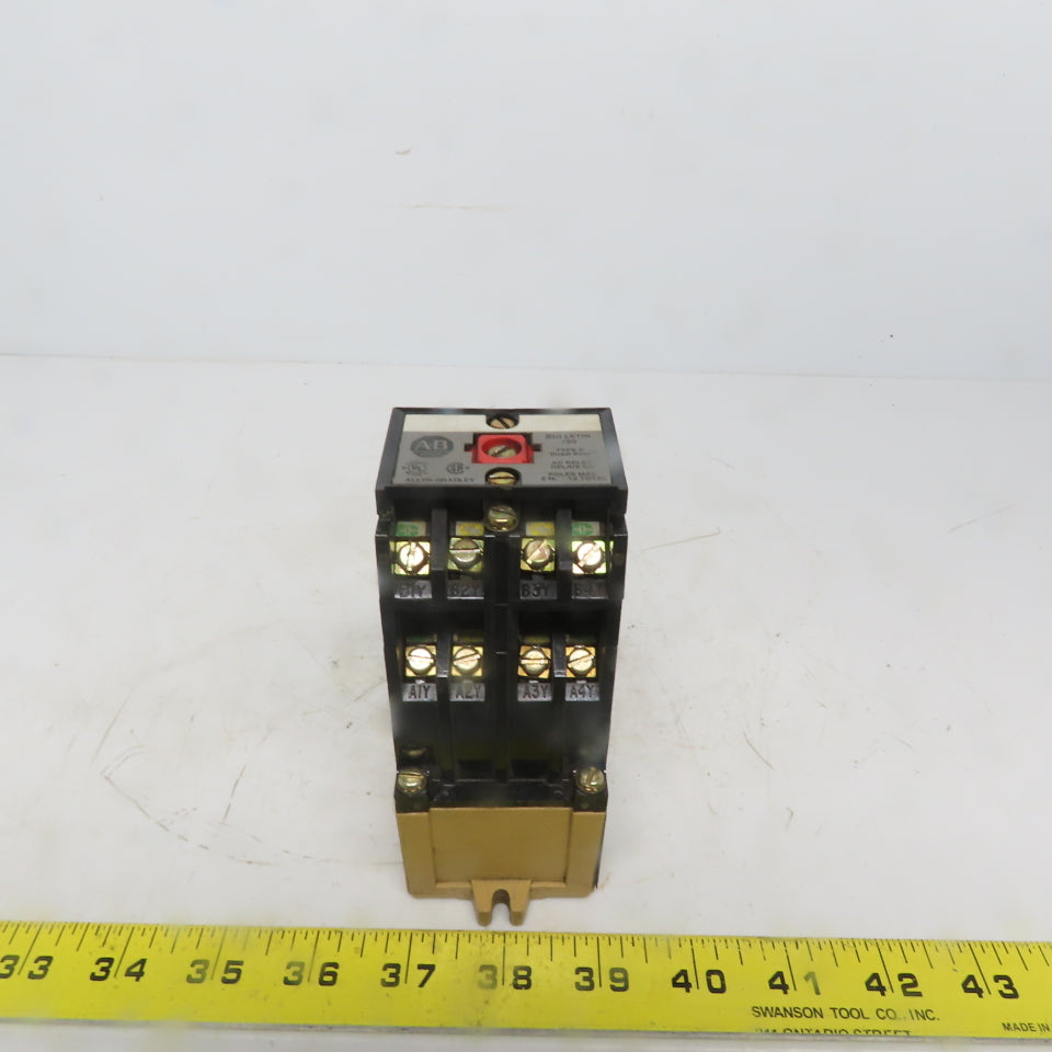 Allen Bradley 700-P440A1 Ser. B Control Relay 4 NOC & 4 NCC 120 VAC 60 HZ COIL