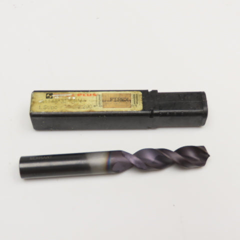 Titex A1148x31/64IN 31/64" Jobber HSS Firex Coated 2 Flute Drill Bit 4" OAL