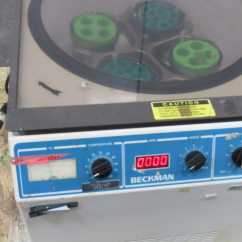 Beckman 356517 GPKR Bench Model Refrigerated Laboratory Centrifuge 120V