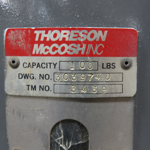 Thoreson McCosh Inc. 100Lbs. Capacity Desiccant Hopper Loader Receiver