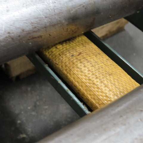 36" x 72" Gravity Roller Case Conveyor Section W/ Air Pressure Brake