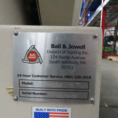 Ball & Jewell MVP1012 7.5Hp 208/480V 3Ph Plastic Granulator 12" x 11" Intake
