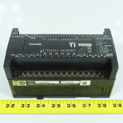 Toshiba TDR140S6S PLC Programmable Controller 24VDC Input 100-240VAC 50-60Hz 2A