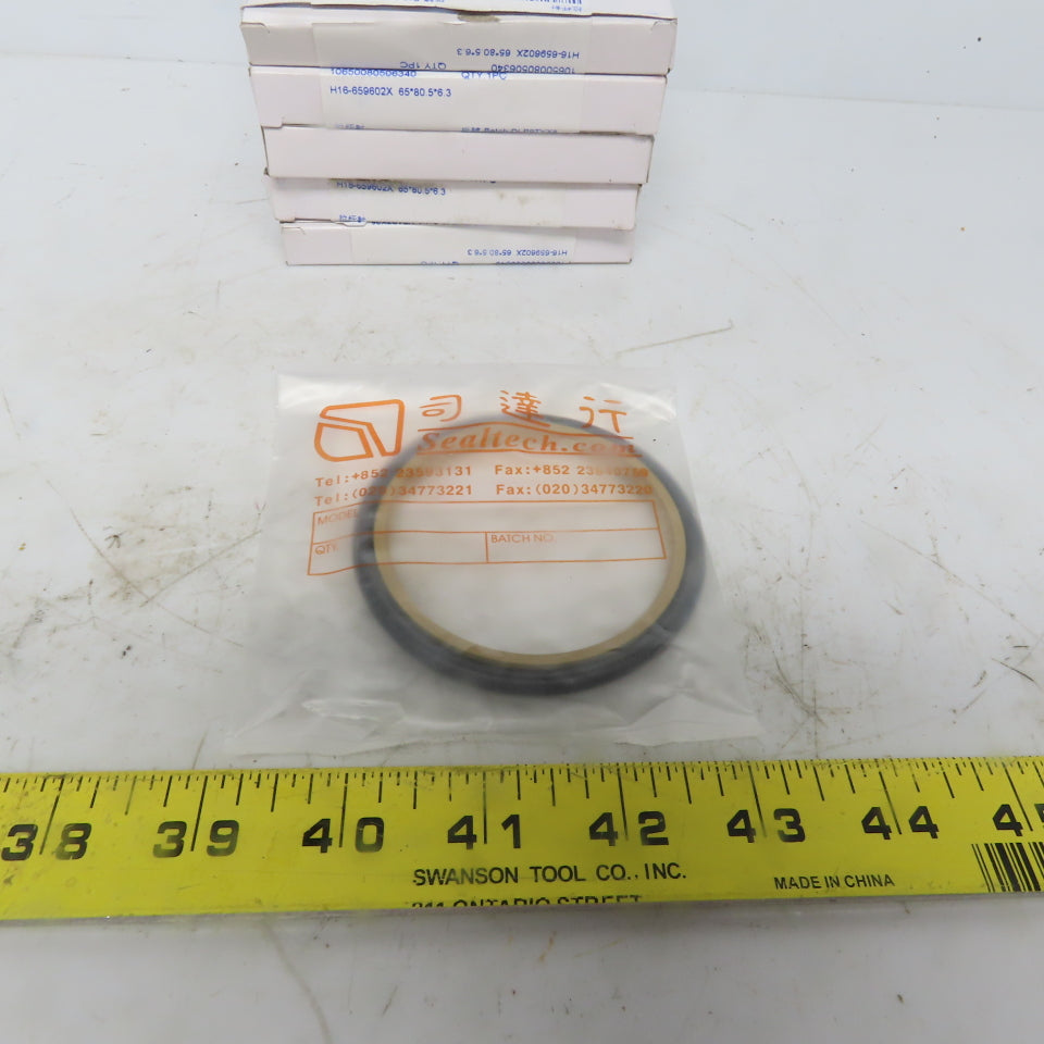 Seal Tech H16-659602X 65*80.5*6.3 Rod Seal Lot of 5